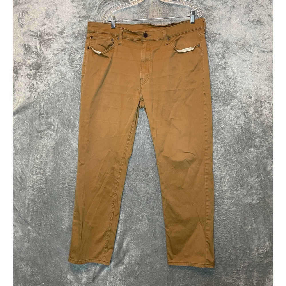 Levis 541 Mens Athletic Taper Brown Denim Jean‎ 38x31* Relaxed Casual Mid Rise